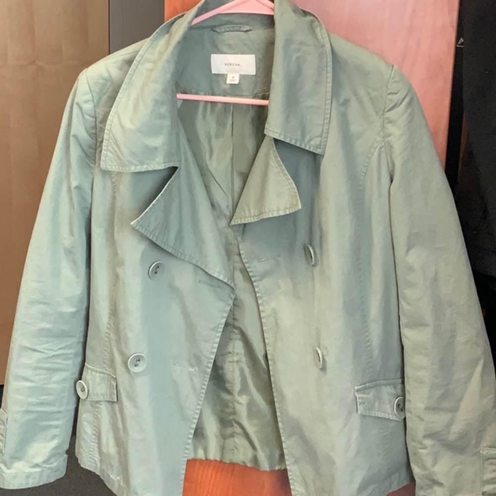Green blazer